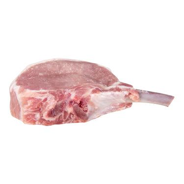 Image of COM: Pork Chop Bone-In Frenched Moisture Enha - 16 x 9-10 Ounces